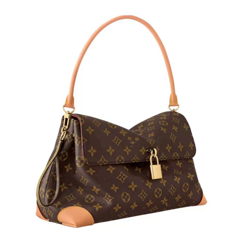 2027 Designer Bag - Vintage Style Women's Handbag, MM Handbag, HideAway Handbag, Soft Leather Tote Bag, Commuting Bag, Shoulder Bag, Casual Tra