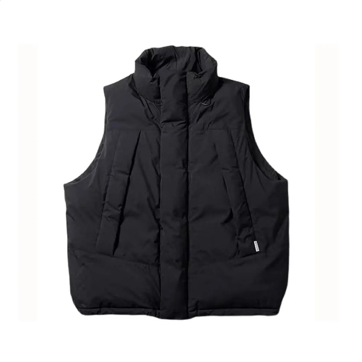 AH. Japanese Men's Trendy Loose Functional Multi-Pocket Waterproof Insulated Down Vest 260916