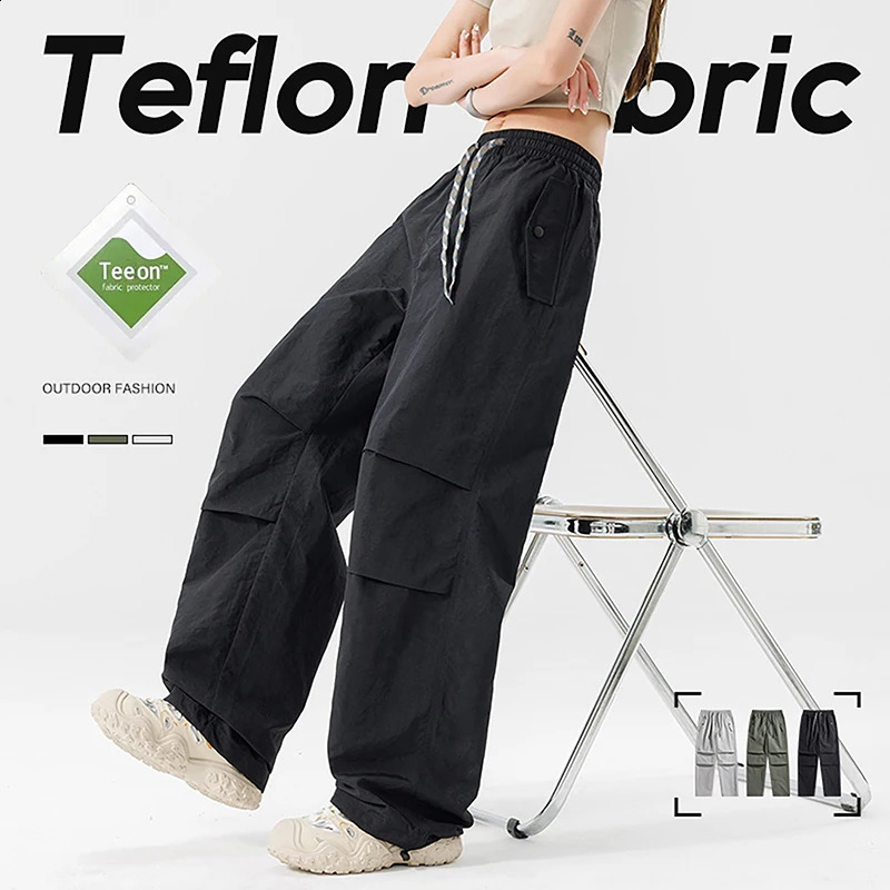 Waterproof Hiking Trousers Women Spring Autumn Elastic Waist Trouser Adjustable Legs Windproof Pant Outdoor Camping 260917