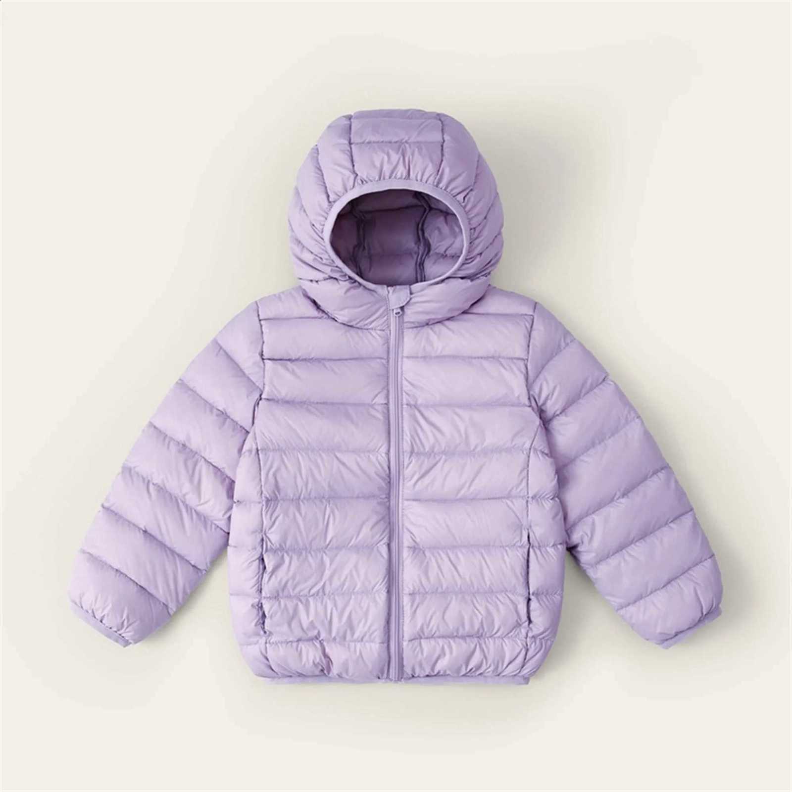 winter men's women's clothing children's lightweight down jackets small and medium-sized children's hooded ch J260917