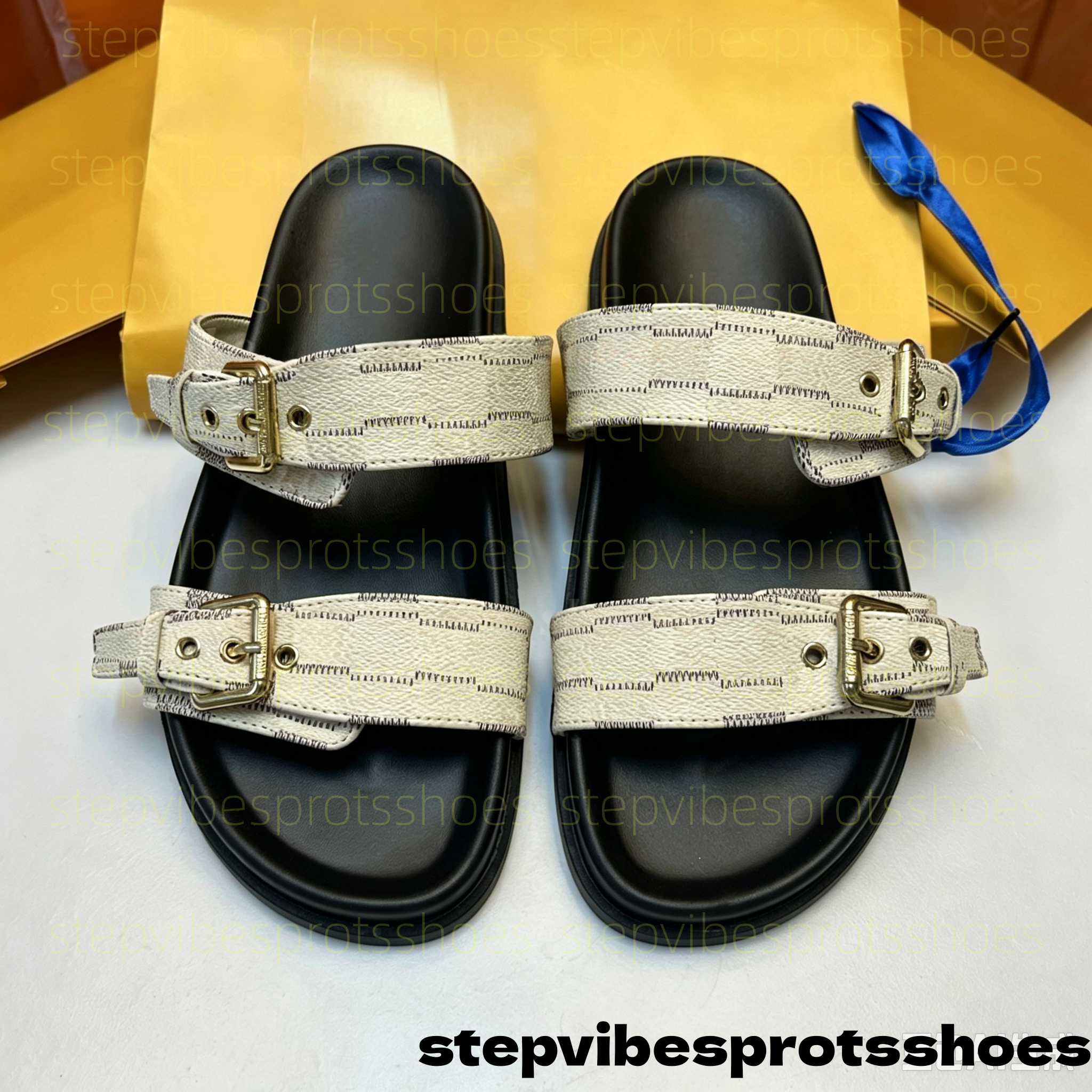 NEW Designer Slippers Unisex Classic Slides Summer Sandals Floral Luxury Flip Flops Leather Platform Sandal Flats Fashion Shoes Ladies Beach Casual