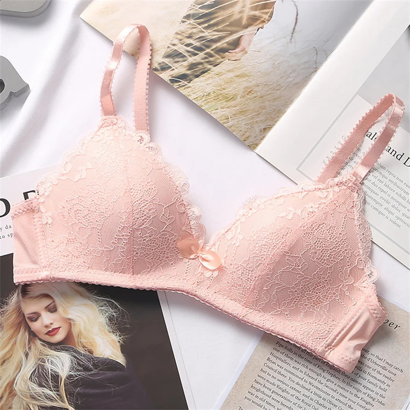 Women's Bra Smooth 3/4 Coverage Big Large Lingerie Seamless Wire Free Push Up Support Bras ABC Cup Size 70-90 Black White Tops 260917