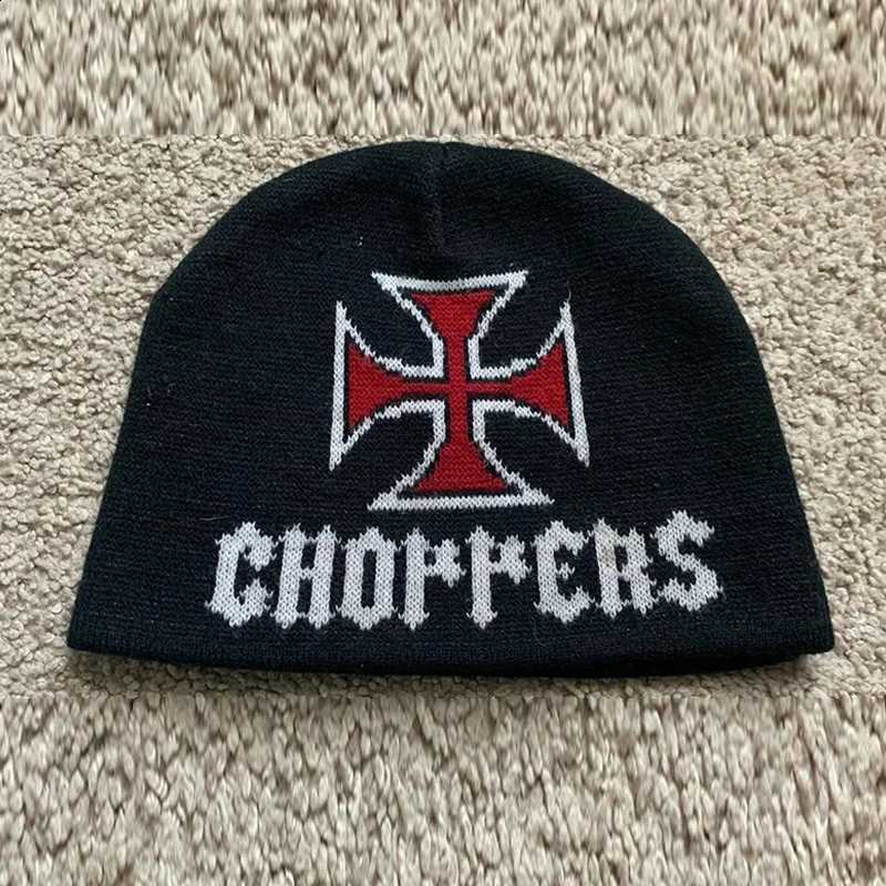 Winter Warm Knitted Hat Unisex Fashion Patterned Skull Cap Outdoor Cold-Proof Hip-Hop Streetwear Headwear 2025 NewT260916