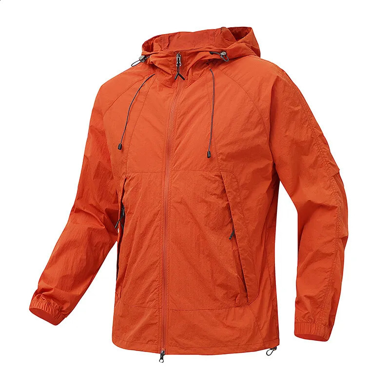 2026 Outdoor Fashion Sports Fishing Travel Camping Mountaineering Breathable Solid Color Sun-protective Down Jacket 260917