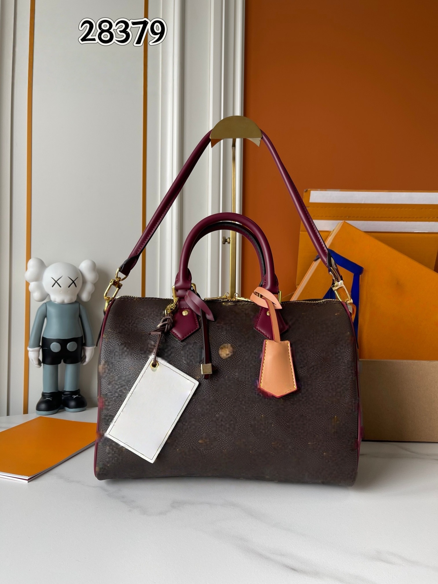 28378 cosmetic bag Box bag Cosmetic Bags & Cases nluxury bag Tote Bag Shopping Bags Luxury Hangbag purse classics Single shoulder, Designer Shoulder