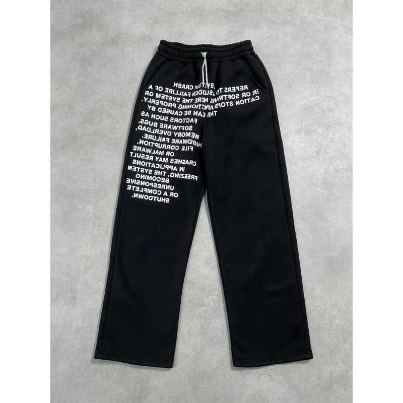Summer Autumn Spring Winter New Casual Y2K Printed Loose Retro Hip-hop Straight Leg Sports Pants High Street PantsT260917