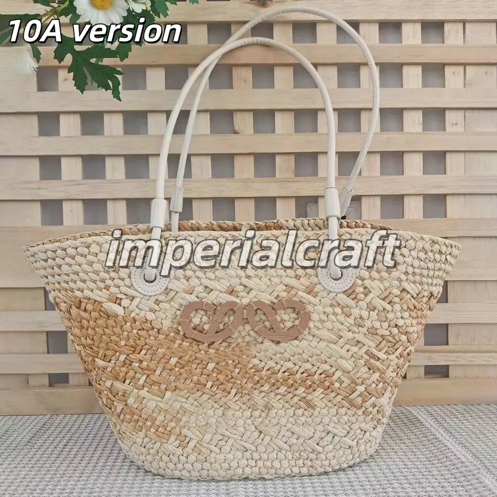 2026 10A loeeswed Beach Bag Designer Bag loewseehandbagity Luxury Straw Basket High Quality Fashion Knitting Totes Classic Handbags Large Capacity p
