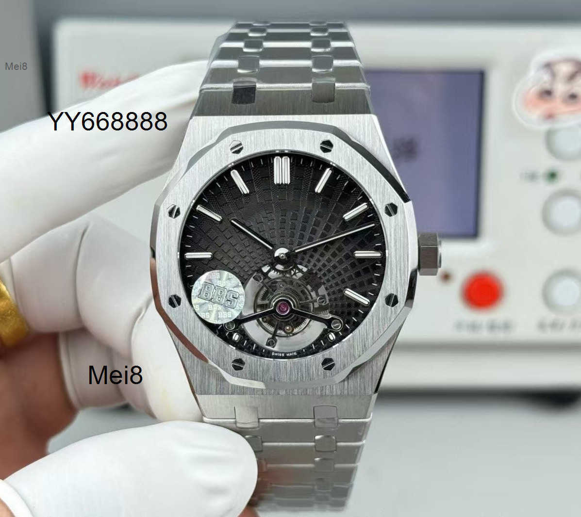 Mens watches high quality BBS Factory Roya1 0ak 2924 Automatic Mechanical watch movement 41mm thickness Mens watch Sapphire crystal 316 stainless st