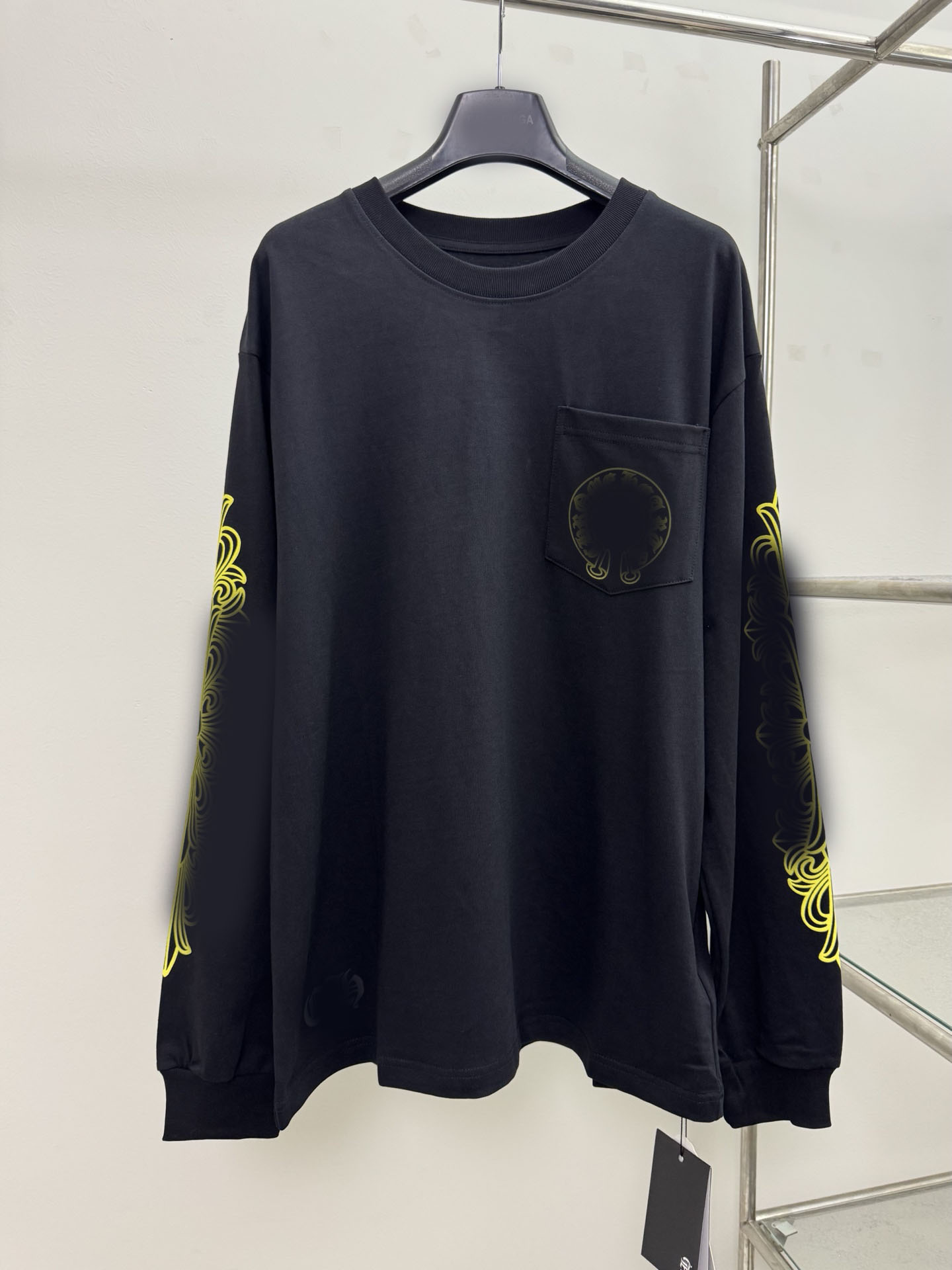Men's T-Shirts Tees & Polos Round neck embroidered and printed polar style summer wear with street pure cottonw p1463 CH