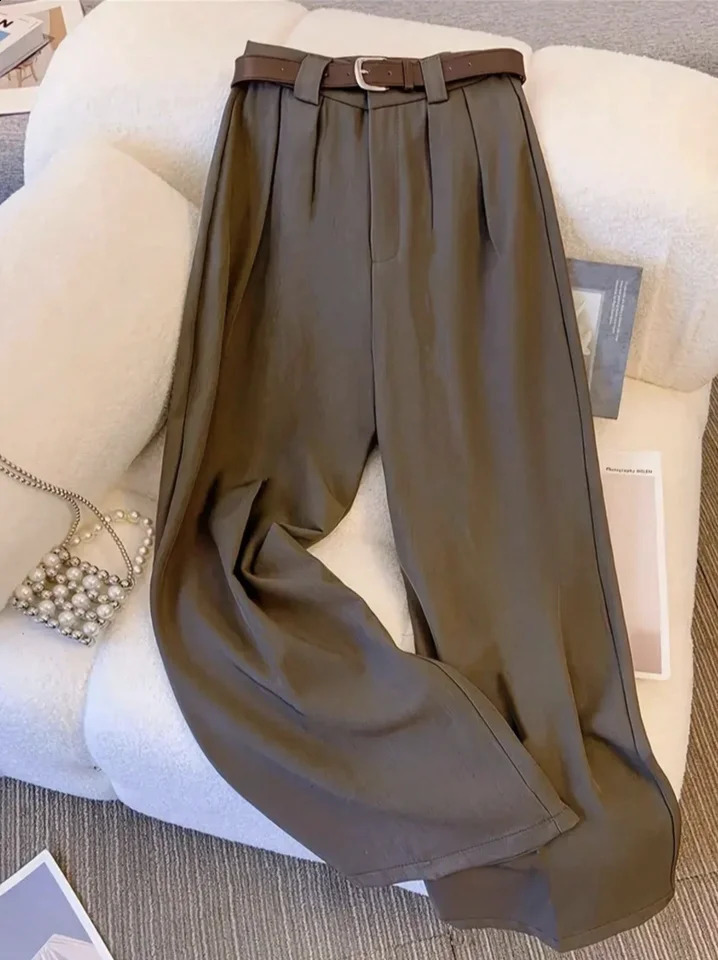 Womens Clothing Oriented Vacation Casual Elegant Fashion Outdoor Sports Slimming Versatile Suit Pants Fabric with 260917