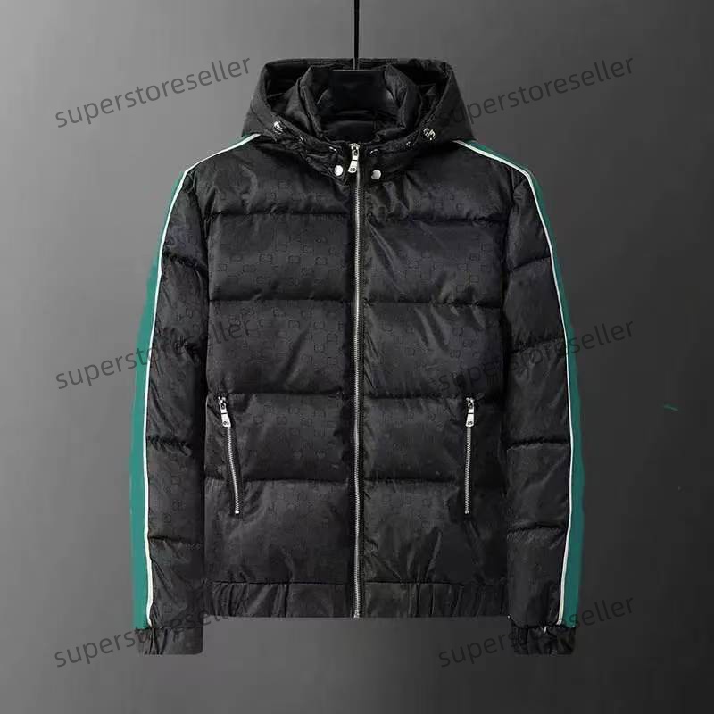 Fashion Designer Mens Womens Winter Long Sleeve Down Cotton Jackets Parkas Thickened Hooded Sweatshirt GC Warm Windbreaker Jacket Zip Up Men Bomber