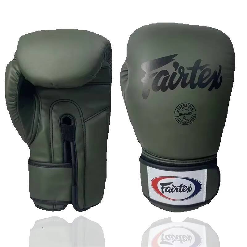 2026 New New Fairtex W260319 Mens Olive Green Silk Padded Outdoor Boxing With Wrist Support Outdoor Recreation Fighting Sports outdoor Pad Gloves Fr