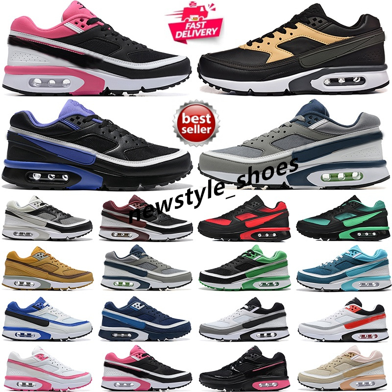 Og BW 91 Designer Running Shoes White Pure Platinum Black Persian Violet Cream Vachetta Tan Rotterdam Lyon LA Beijing Ultra Trainers Platform Sneake