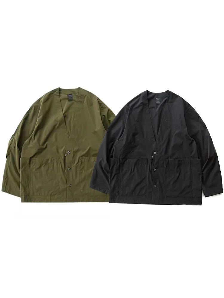 Dalwa Pler39 Japanese Men's and Women's Japan Coat Multi Pocket Loose Summer Thin Waterproof Cardigan Jacket 26Y0917