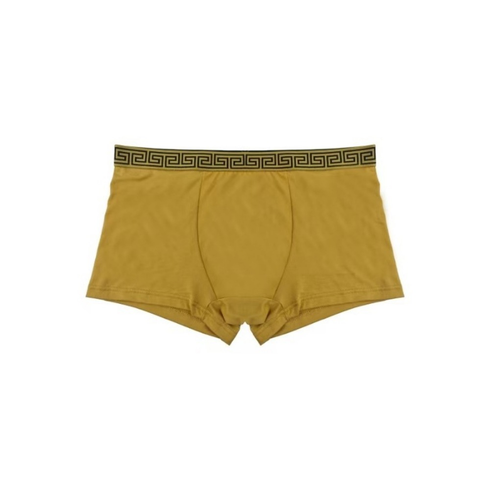 Summer Breathable Comfortable Stretchy Mid Waist Boxer Shorts European Size Mens Briefs