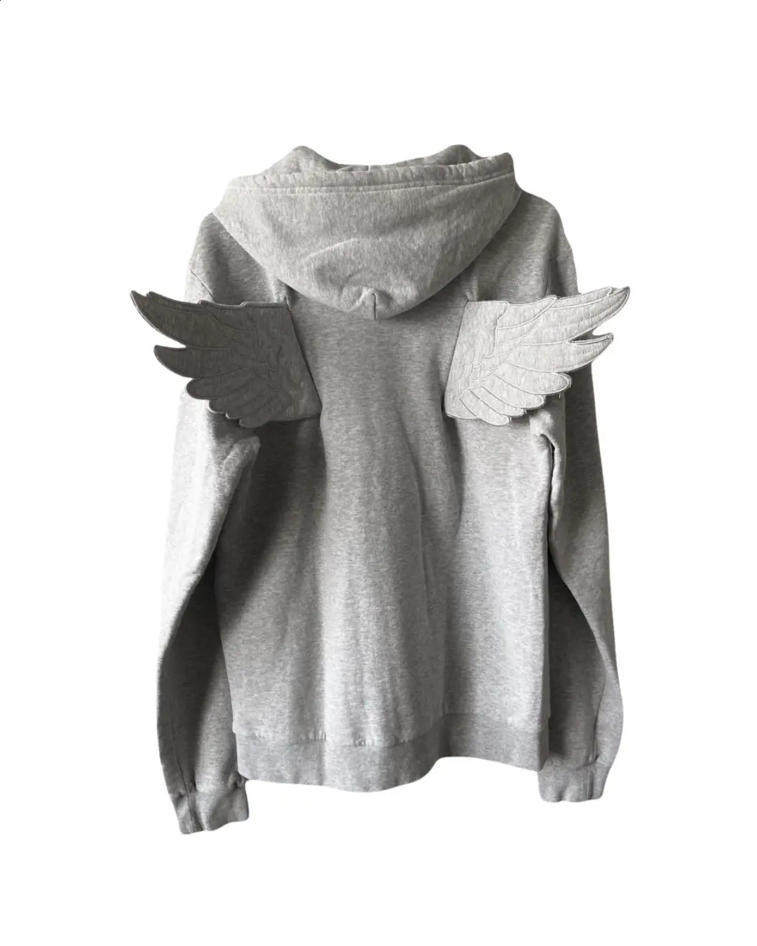 3D Angel Wing Loose Hoodie Y2K Japanese Shibuya Harajuku Cute Style Autumn and Winter Niche n Versatile Retro Zipper Hoodie 260917