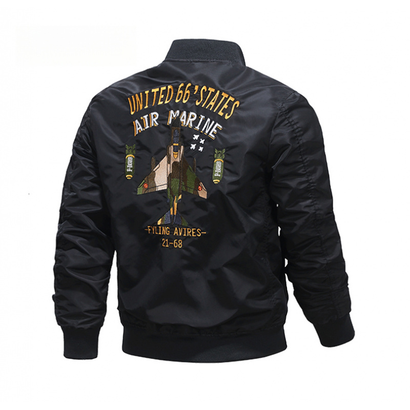 2026 Men's Spring Tactical Army MA-1 Flight Bomber Jacket Male Baseball Varsity College Pilot Air Force Autumn Outwear Coats 26Y0917