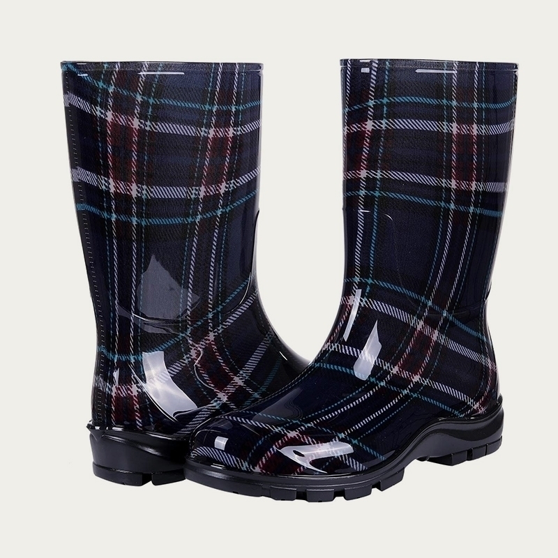 Bebealy Fashion Rain Boots For Women Summer Garden Shoes Classic Soft Work AntiSlip Waterproof Home yy260915