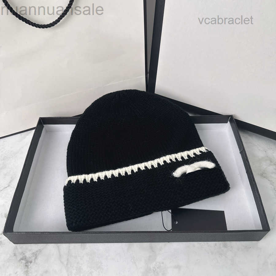 Hats Knit Beanies Womans Mens Fashion Versatile Beanie Letter Autumn And Winter Warmth High Quality