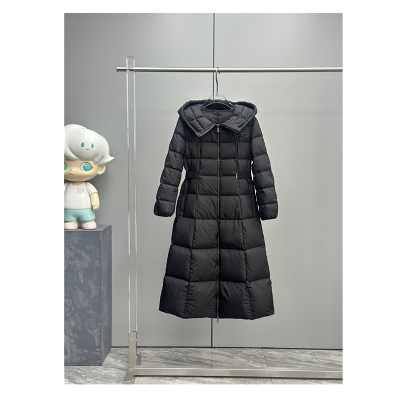Ski suit women's famous down jacket women's fur coat retro warm coat thickened classic short suit trench coat pocket extra large coat BS-X
