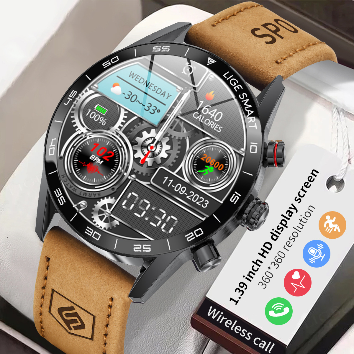 luxury watch supply of multifunctional smart es with Bluetooth calling and waterproof features sports es for men and women mens watches high quality