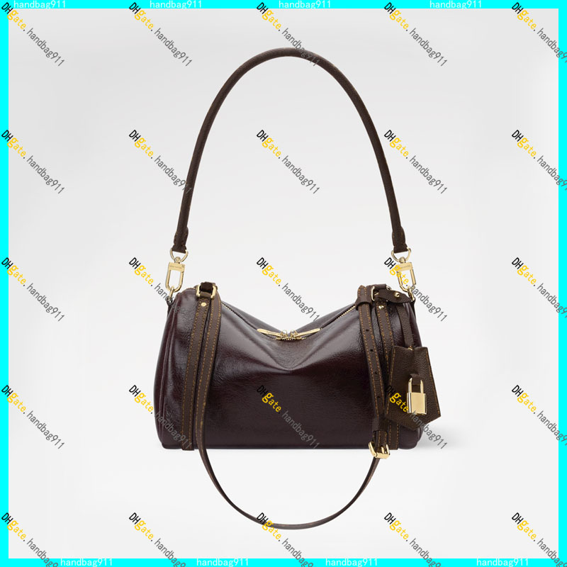 Designer Express Bag PM Burgundy Oil Waxed Leather Bag Women Totes Top Handbags Shoulder Bag Crossbody Bag Fashion Luxury Bag 10A Quality Handbag Pu