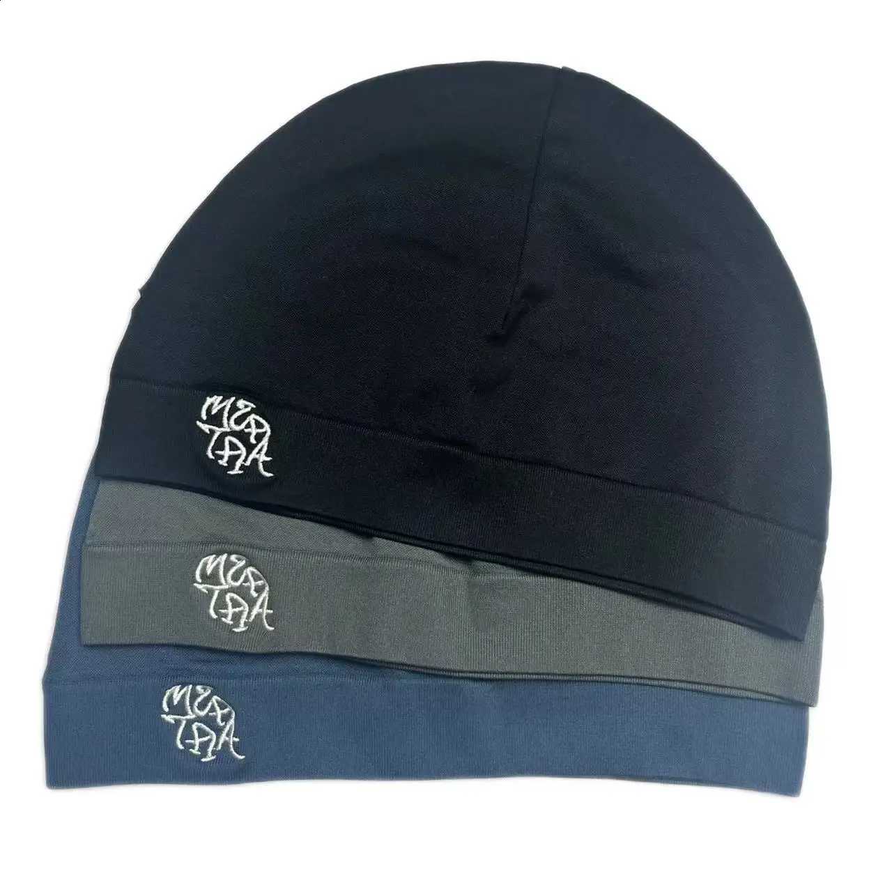 Knitted Alphabet Embroidered Skull Hat Solid Color Nylon High Elasticity Hat Men's and Women's Same Style Baotou Warm HatT260916