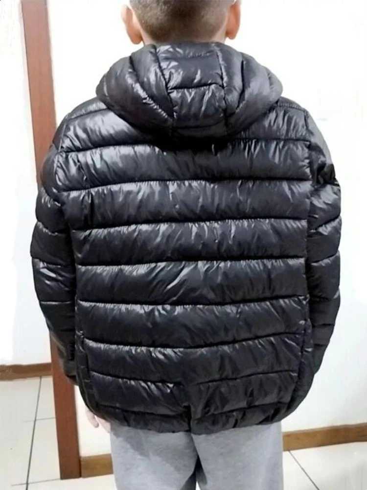 Jackets Hooded Lightweight Children Down Boys Girls Coats Autumn Winter Teen Students Outdoor Sports Casual Warm Cotton Clothes J260917