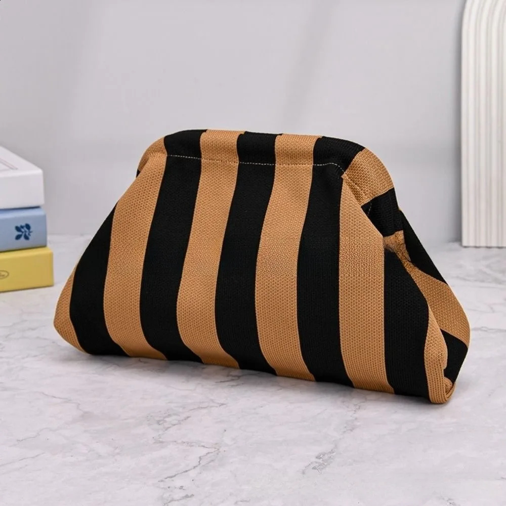 Portable Spring Clre Open Top Colorful Striped Cosmetic Bag Large Capacity Multipurpose Makeup Pouch Toiletry Gifts 260917
