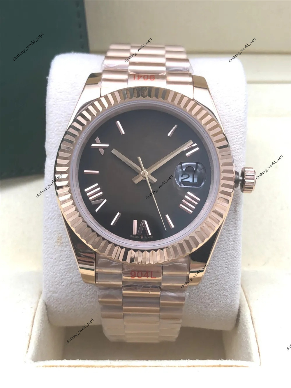 Luxury Men Watch High Quality 228238 18K 3235 Mechanical Movement Water Resistance, Sapphire 40mm Roman Font 4ef