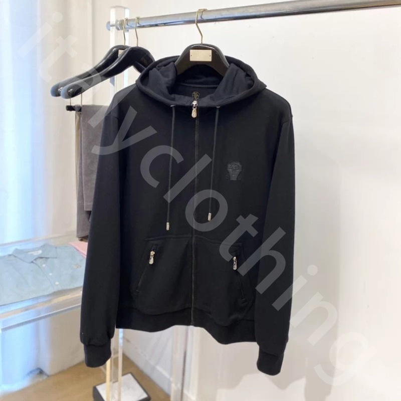 Luxury Hoodies Mens Winter Warm Designers Hoody Fashion Zipper Streetwear Pullover Sweatshirts Loose Hooded Coats B1289
