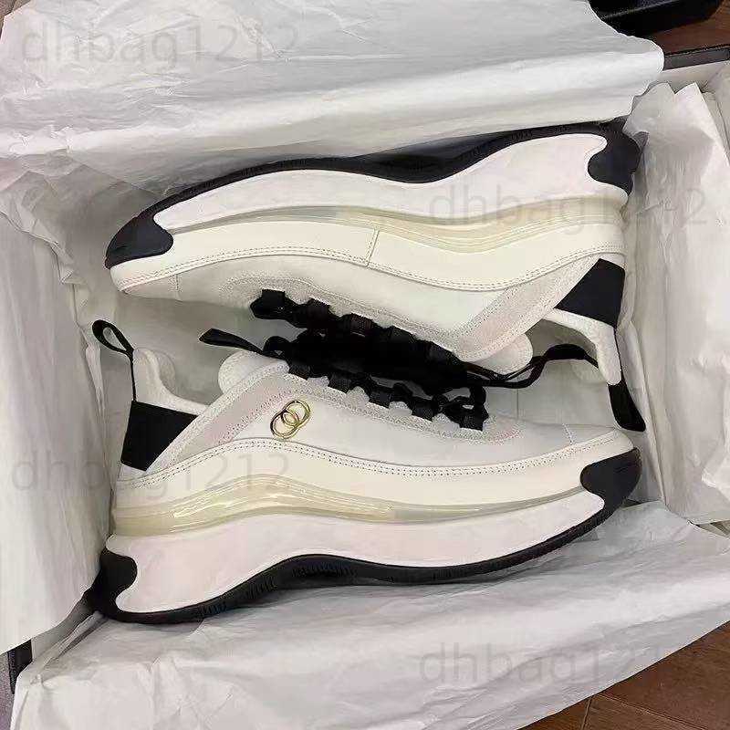 Women's dad shoes 2024 autumn new collection panda-themed with air cushioning thick sole height-increasing sporty and casual style T260917