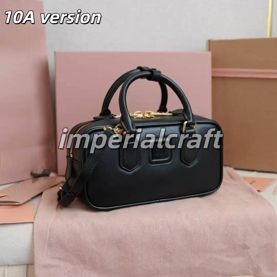 2026 10A Top Designer miuuimuue Bag Fashion Small Square Bag Boston Pillow Bag Classic Bowling Bag Can Be Handheld Shoulder Bag Women Bag Handbag a8