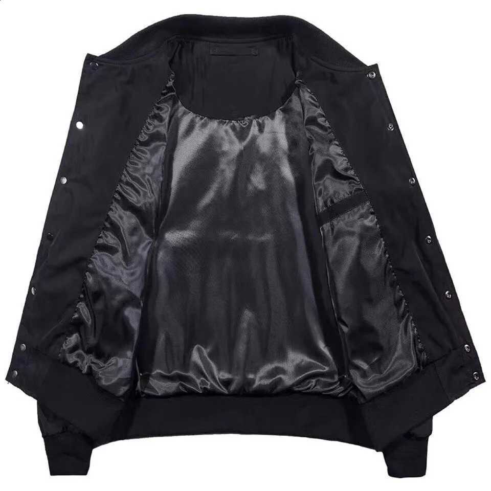 for Techwear Varsity Bomber Jackets Men Skulls Punk God of Death Embroidery Baseball Jacket Streetwear Hip Hop College Coat Male N260905