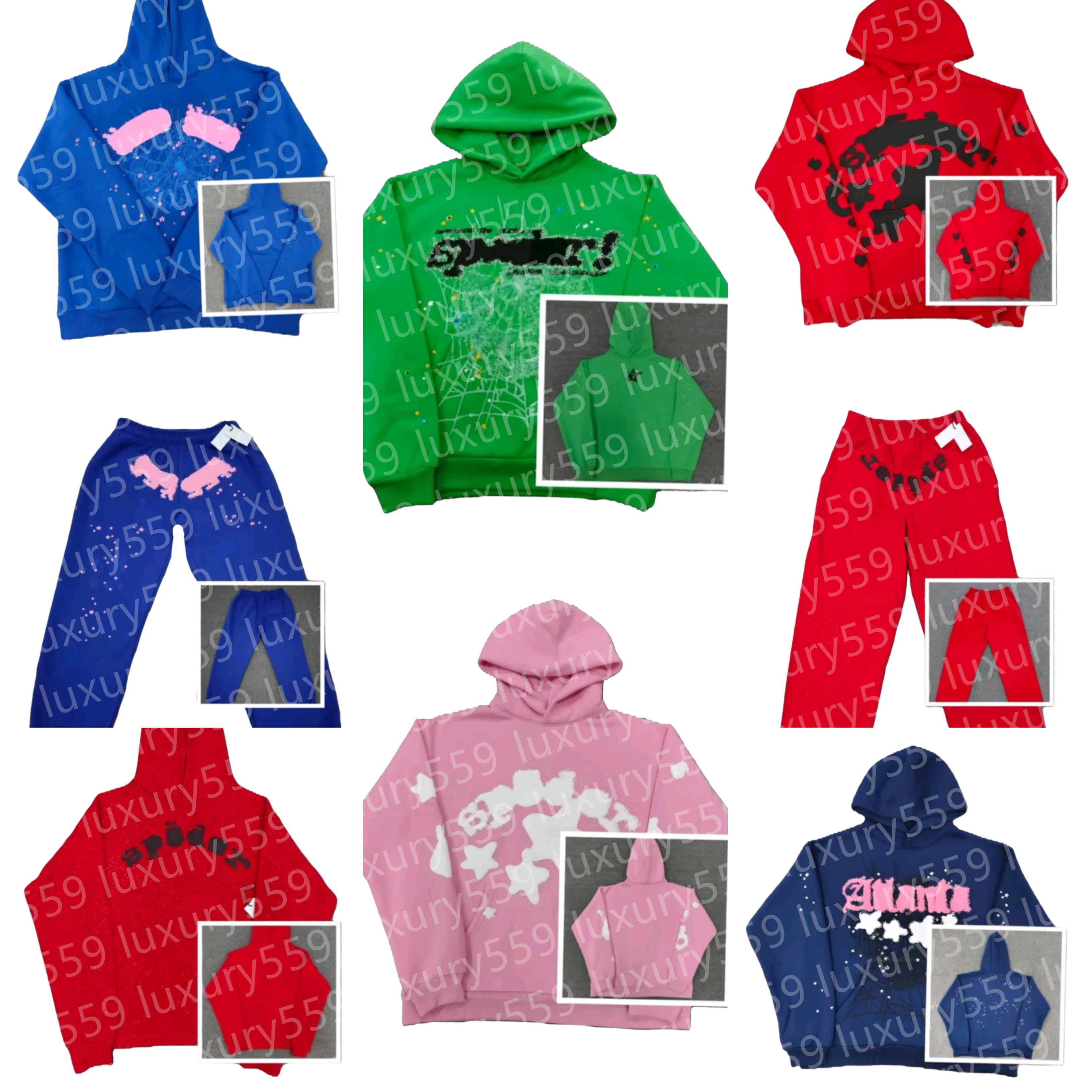 Sweats à capuche de haute qualité pour hommes pantalons de mode graphique hooide et pantalons street puff imprimé et pantalons de survêtement ens