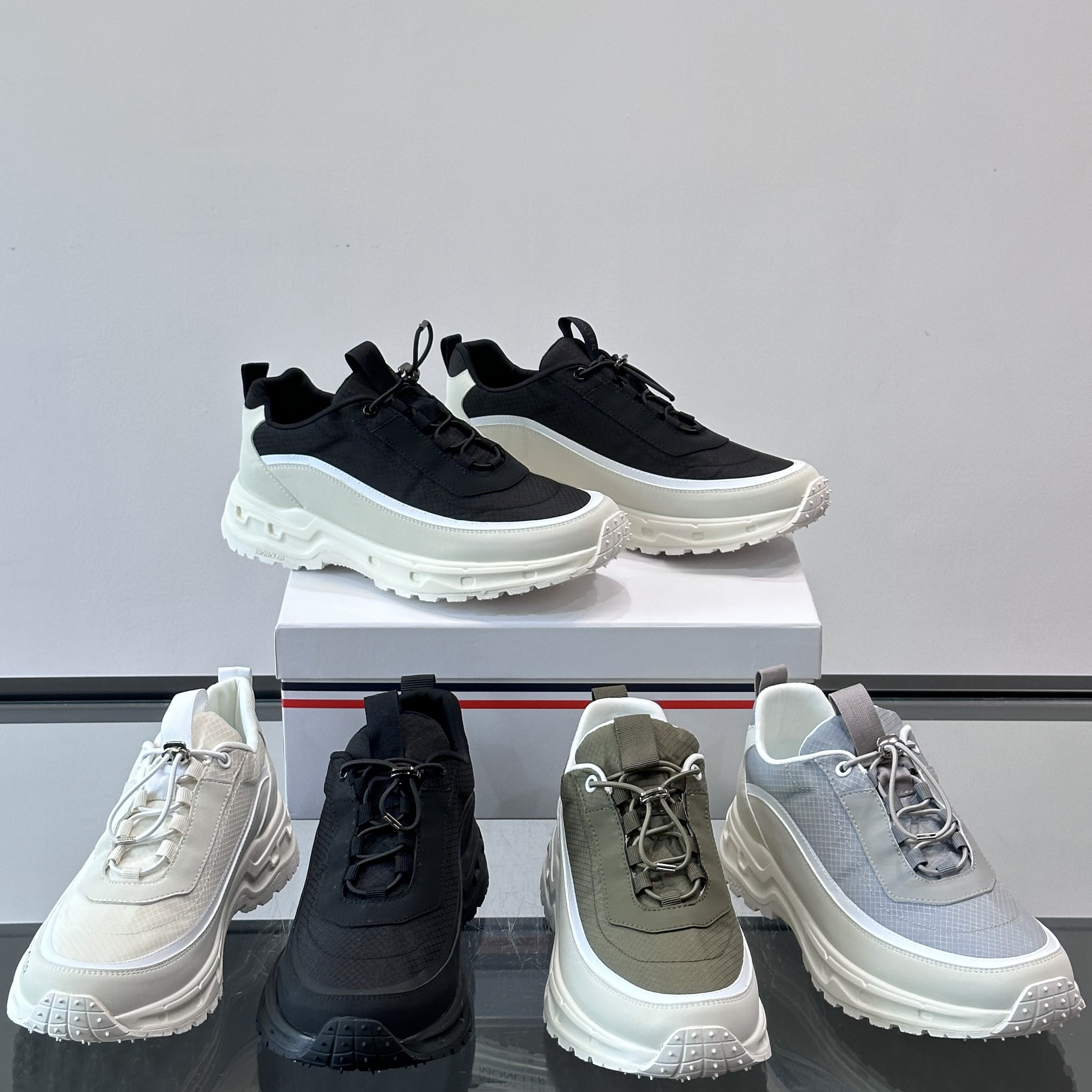 Luxury Sneaker athleisure shoe Designer Sneakers Men Casual Shoes 100% Genuine Leather 1:1 Top Trainers Sneaker without box
