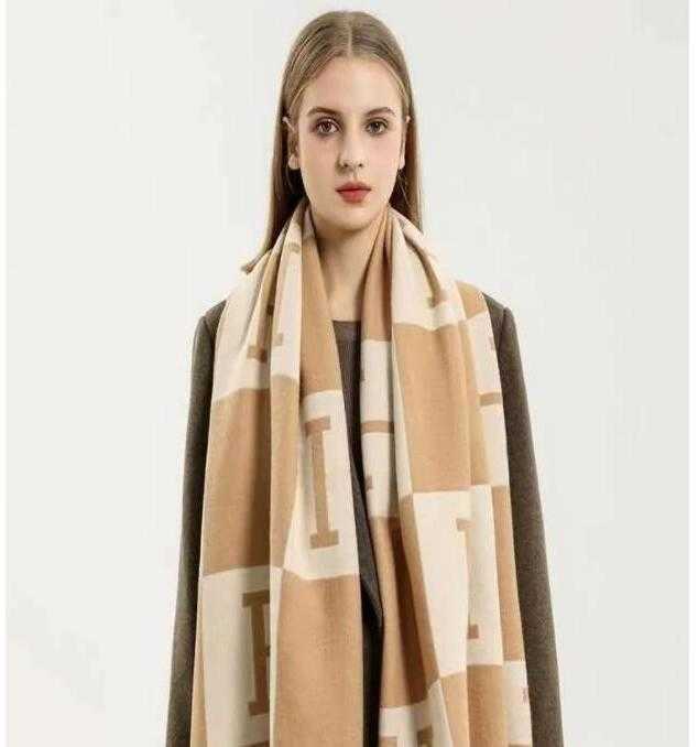 Scarf Women beach Cashmere Scarves Plaid Man For Winter Warm Womens And Mens Long Size 180X65cm % S2609175AC2