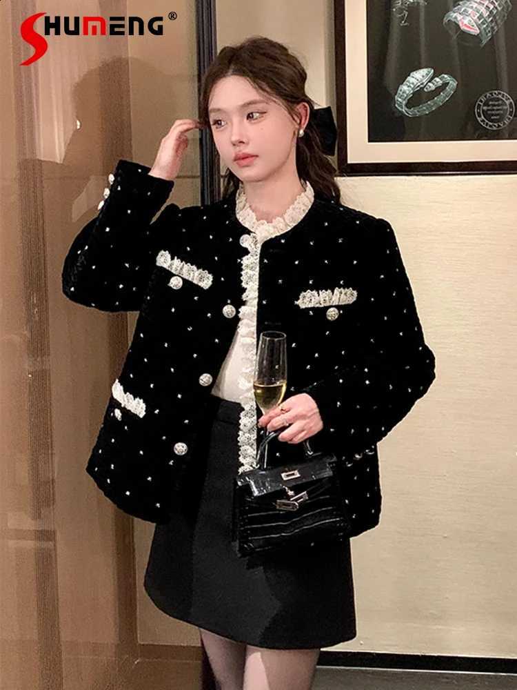 Autumn Female 2024 and Winter High-end Unique Super Good-looking Jacket This Year Popular Beautiful Fashion Small Fragrant Coats C260917