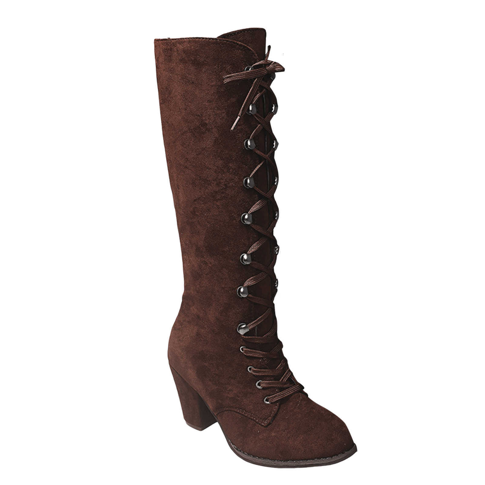 Single Heeled Casual Boots High fashionable Women's Winter Large Size Round Toe French Thick Sequin Thigh High Boots for Women D260917