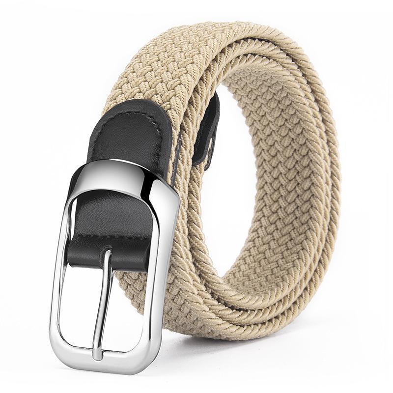 High Quality Men's Fashionable Business Breathable Knitted Paired With Jeans Belt For Men W260917