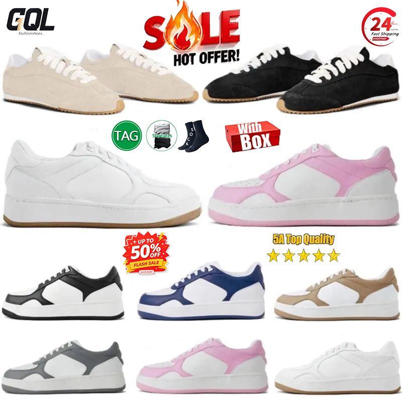 Designer Sneaker Men Women Casual Shoes Yoga Sunset Fashion Black White Blue Brown Pink Grey Khaki white and brown Lady Platform Trainers Sneakers J