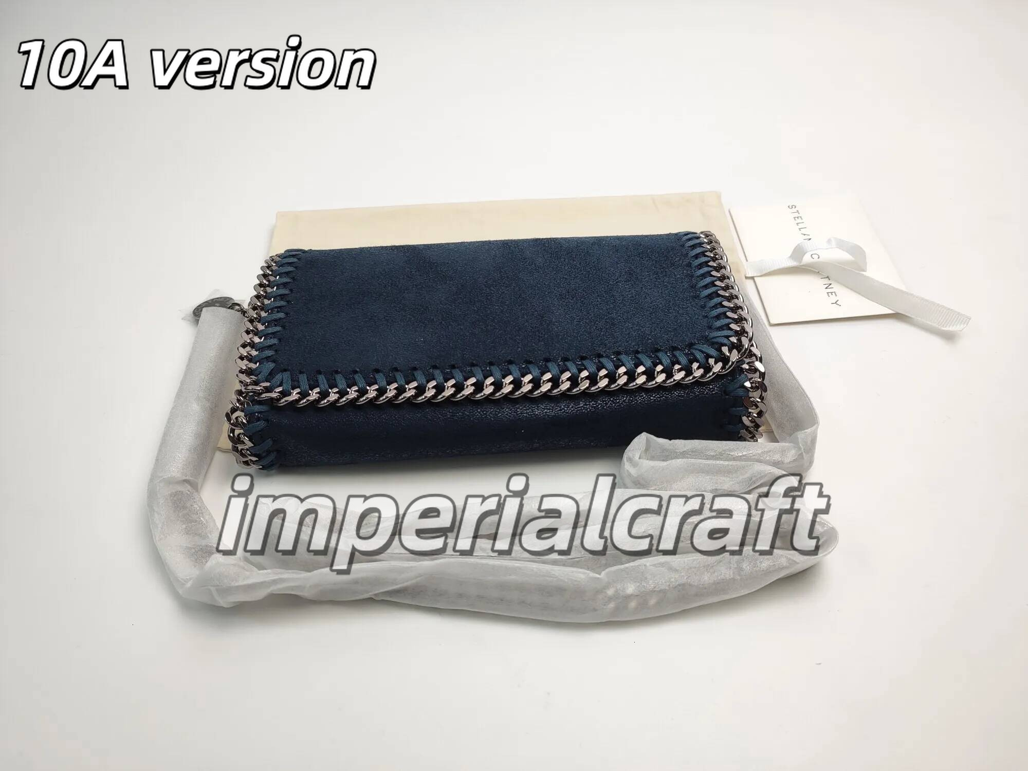 2026 10A stella Shoulder Bags Queen Tote Genuine Leather Chain Designer stella mccartesey Bag Metal Texture Mini Handbag Purse Crossbody Shoulder Ba