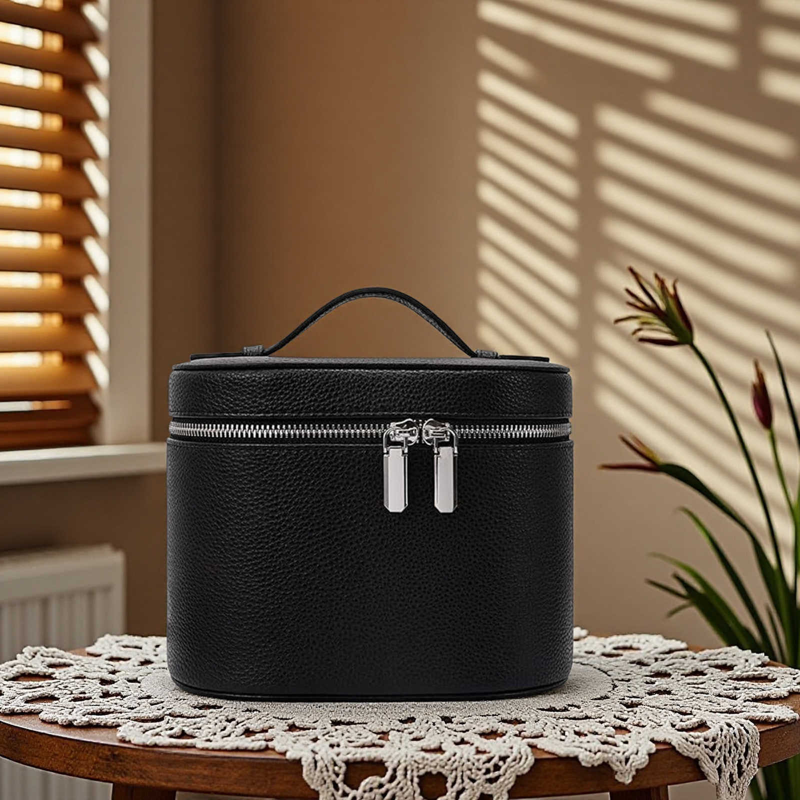 Cosmetic Bag Portable Organizer Large Capacity Travel Makeup Case Organizer for Storage Lipstick Eyebrow Pencil CosmeticsT260917