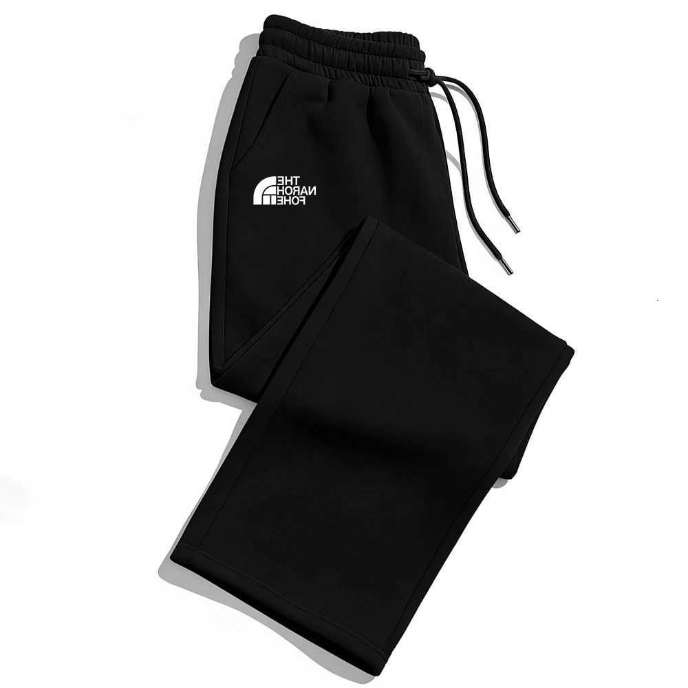 Winter Autumn and Jogging Sports Plus Velvet Wide Leg Pants Are the Ideal Choice for Men's and Women's Casual Pants.T260917