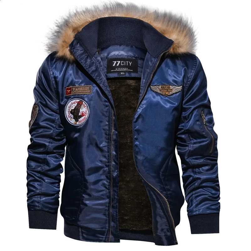 Winter Military Bomber Jacket Coat Men Air Force Army Tactical Jacket Warm Wool Liner Outerwear Parkas Hoodie Pilot Coat M-4XL 260916