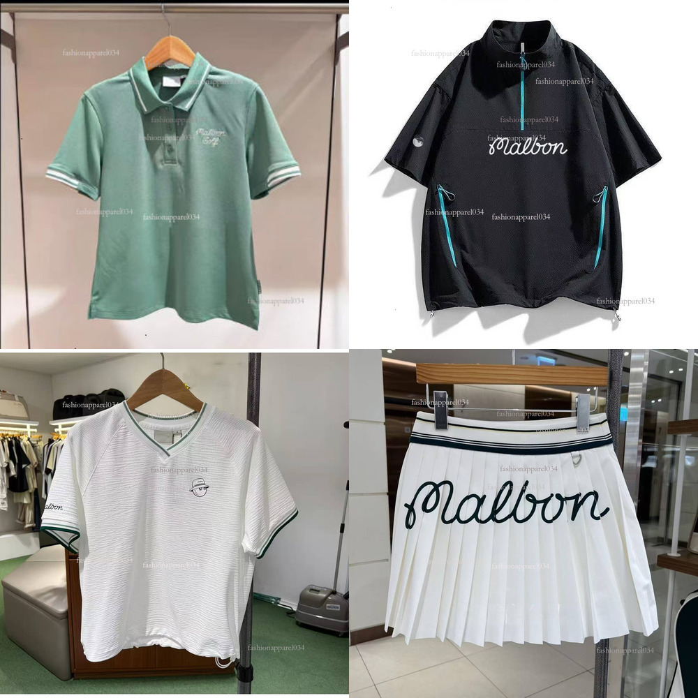 3A malbonl t shirt designer women t shirt men t shirt Luxury Clothing Golfs Shirt Round Neck Long Fit Sport Lightweight Breathable clothing Outdoor