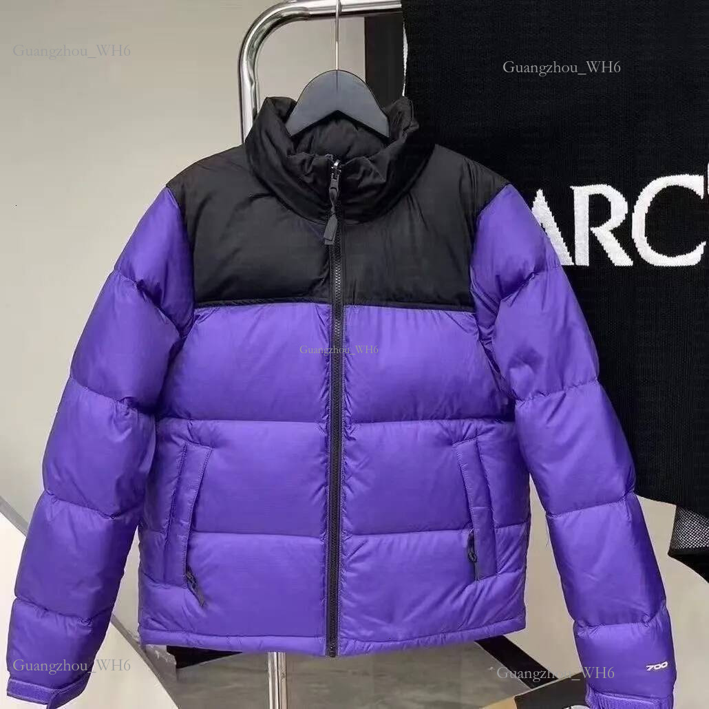 Facemen Jacket Mens Designer Jacket Men Jacket Puffer Jacket 700 Down Jackets Coats Peak Purple Unisex Unisex Long Sleeve Zipper 700 Puff Jacket 84