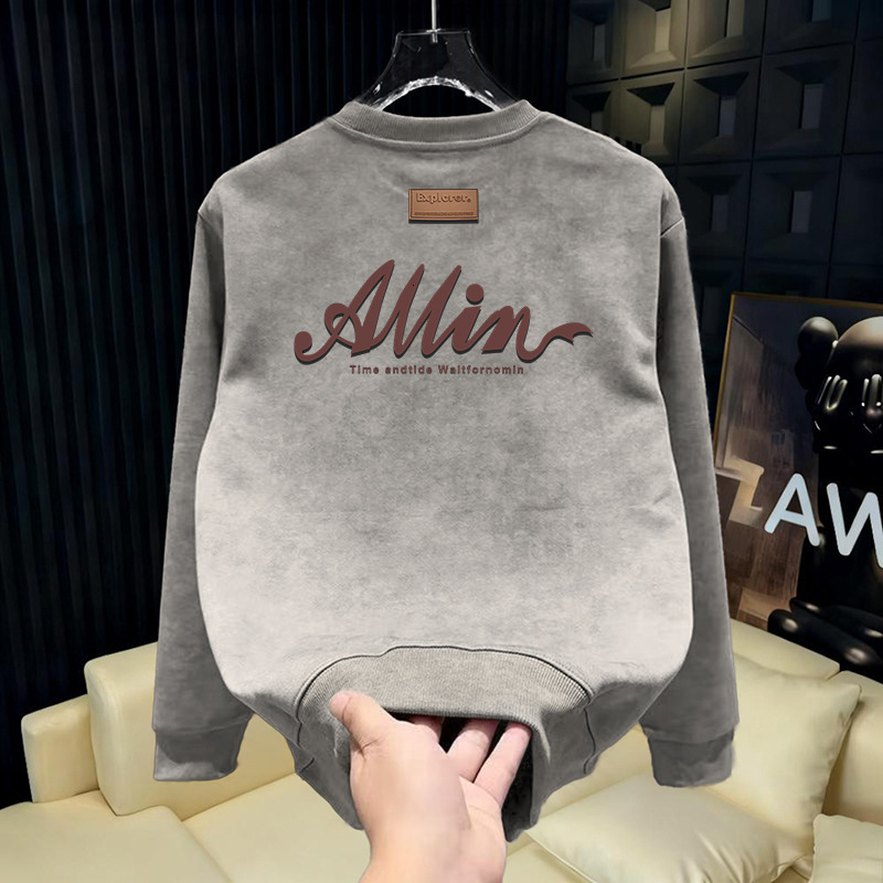 End Fashion Daily Luxury Clothing Trendy High Quality And Meticulously Crafted Round Neck Sweatshirt Featuring A Chinese Cotton Tie Dye Print