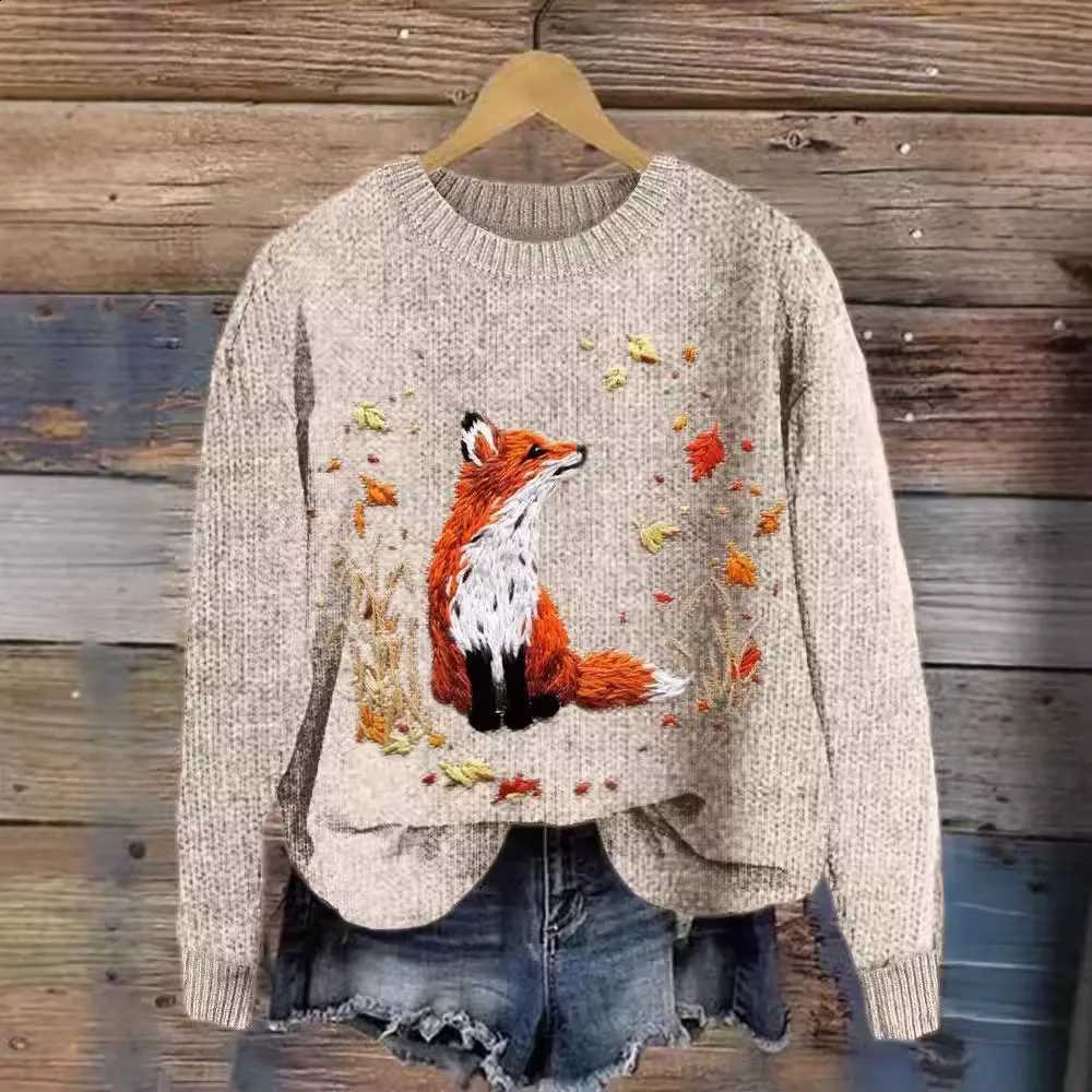 new Autumn and winter printed long-sleeved female hoodie large size loose casual pullover sweater J260916