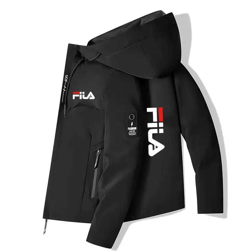 Spring Autumn's New Men's Fashionable Casual Windproof and Sun-proof Zipper High-quality Hooded Outdoor Sports Jacket 26Y0917